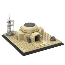 Compatible Home on Tatooine with Moisture Vaporator and Interior 456
