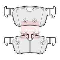 Apec BremsbeläGe Hinten FüR Volvo S90 Ii 234 2016 (R90) PAD2148