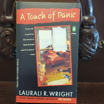 Touch of Panic - Laurali R. Wright PB Penguin Crime 1995 Mystery/Detective