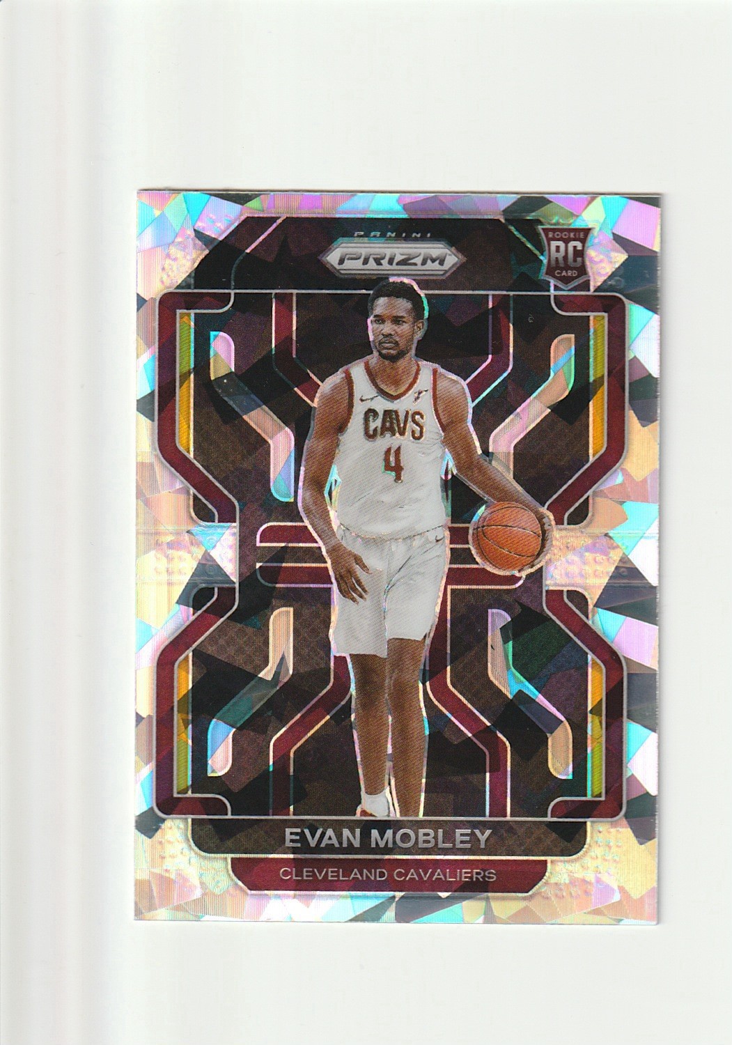 2021-22 Panini Prizm - Evan Mobley #325 Ice Prizm (RC)