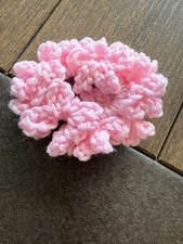 Crochet Handmade Hair Scrunchie New