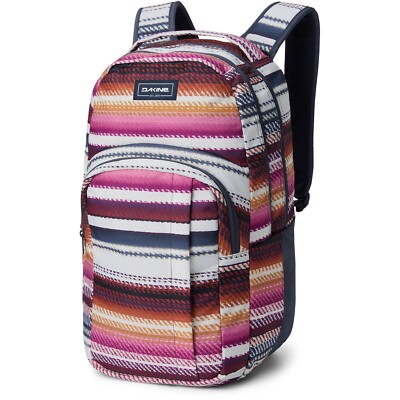 Dakine Campus L 33L Laptop Backpack Blanket Stripe Print with Cooler Pocket New