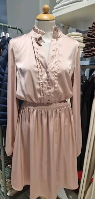 Kocca Vitey Pink Blouse Dress Size L