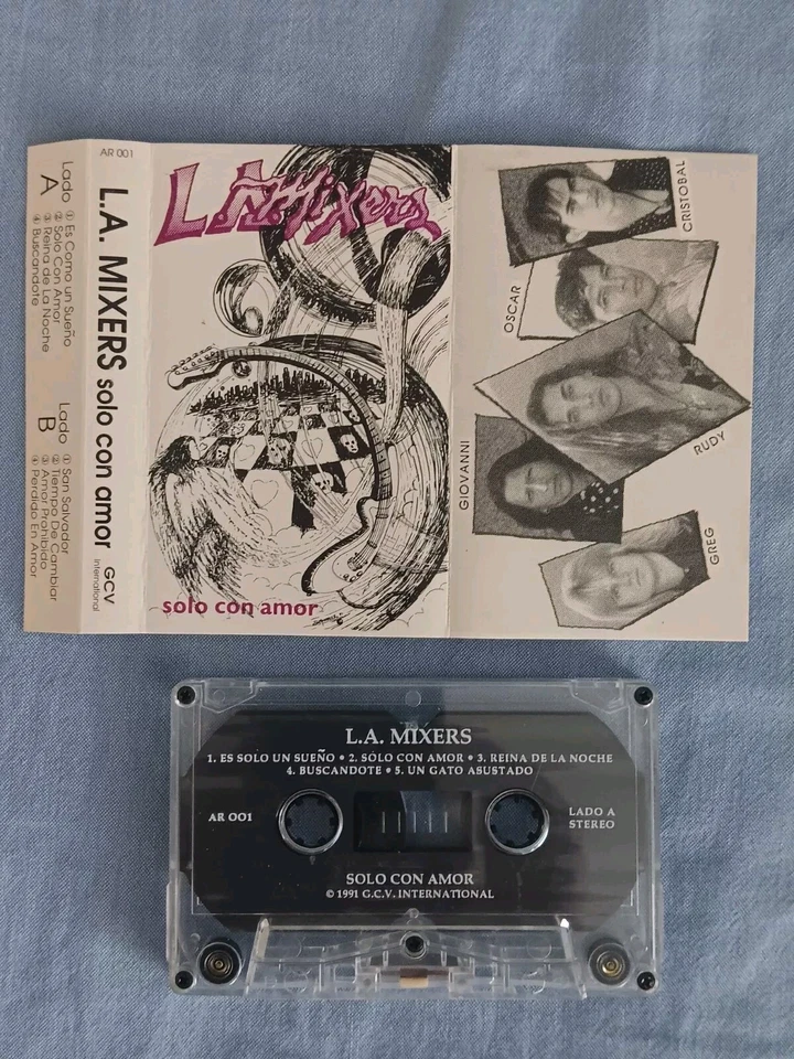 L. A. MIXERS Solo Con Amor, Cassette Raro..Caifanes Maldita Vecindad El Tri Foto 4 de 4