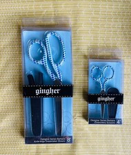 Gingher Designer Series Scissors 8" and 4" Barbara Sewing Sheers New Limited Ed