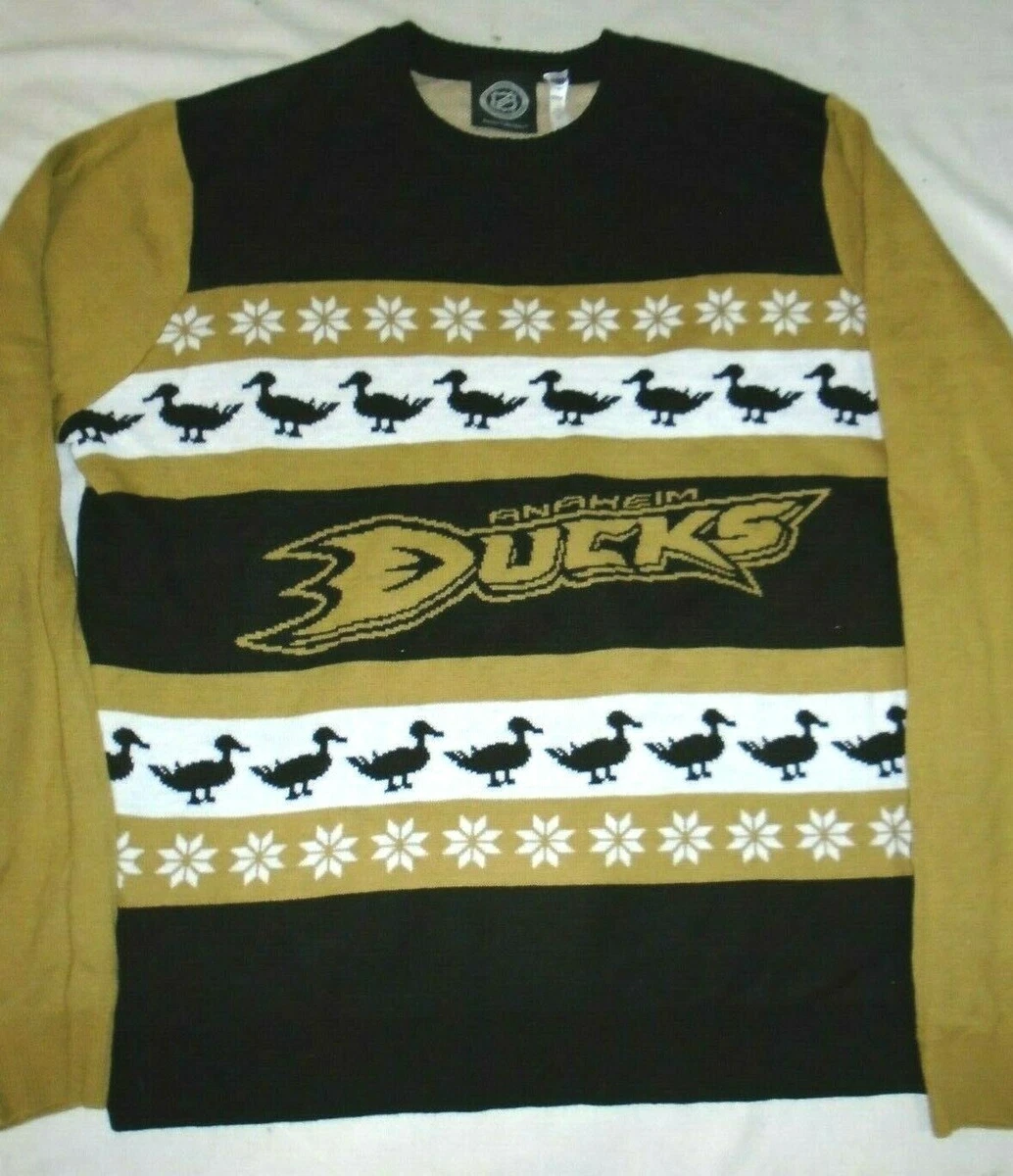 Forever Collectibles Anaheim Ducks One Too Many Ugly Sweaters NHL Size XXL Adult