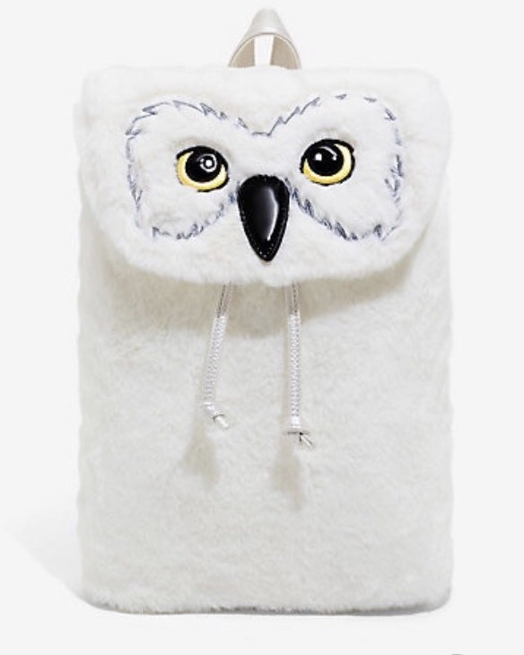 Owl Backpack - White Hedwig Harry Potter Hogwarts Owl White Backpack main image 4