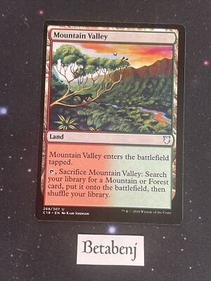 MTG Mountain Valley - Commander 2018 | eBay