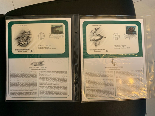 FDC Scott #3105 - Endangered Species - Complete Cachet Set of 15 - Picture 5 of 8