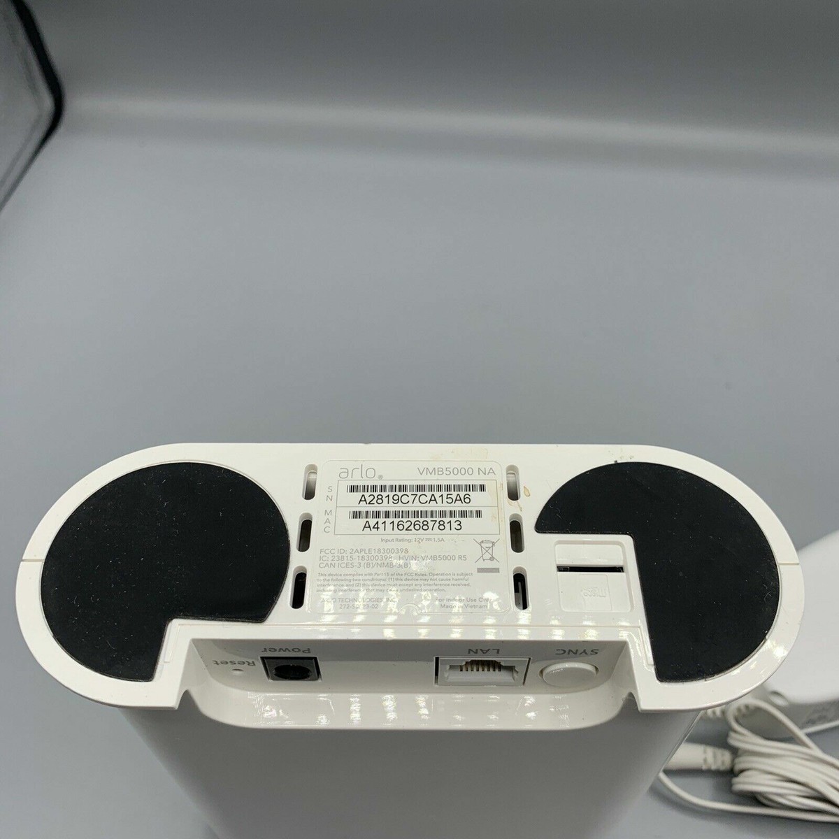 Arlo VMB5000 Accessory Smart Hub - White - For Ultra / Pro 1