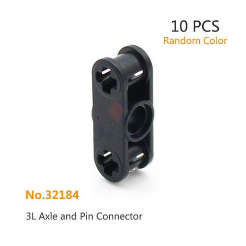 Technic Compatible Axle Connector Parts Pin Perpendicular Connectors Joint Bulk - Picture 4 of 59