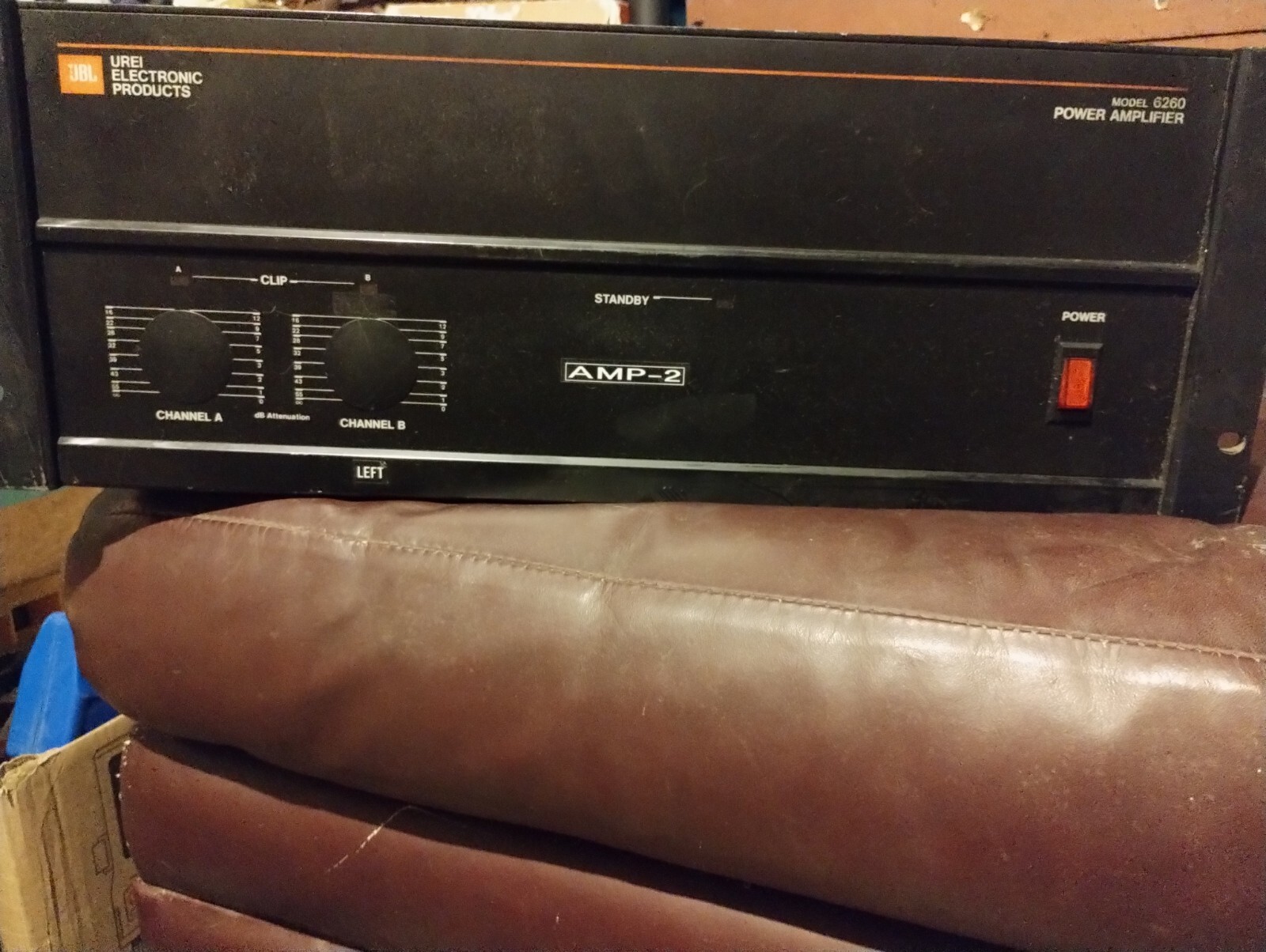 JBL UREI 6260 Stereo Power Amplifier Dual Channel Rack Mountable, Power