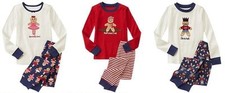 NWT Gymboree GINGERBREAD MAN 2014 Christmas/Holiday Pajamas/Gymmies Boy/Girl