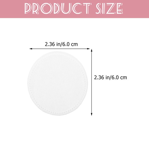 200 Pcs Makeup Cotton Pads Remover Thickened Travel Face Rounds for Toner - Picture 4 of 12