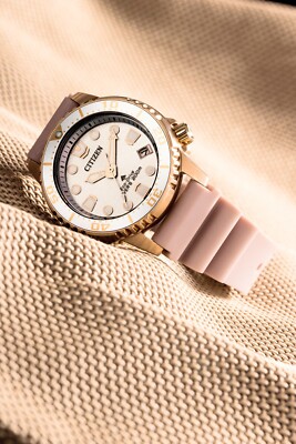 Citizen Eco-Drive Women's Date Indicator Blush Watch 36.5MM EO2023