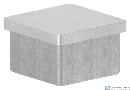 Fenau - Pour Tube Carré: 70x70 Mm - En V2A (acier Inoxydable