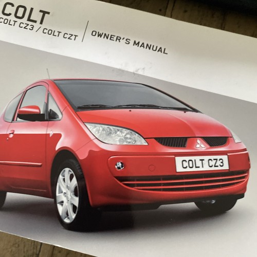 04-08 MITSUBISHI COLT OWNERS HANDBOOK MANUAL AND WALLET Print 2004 Ref14956 - Picture 3 of 17