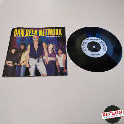dan reed network - stardate 1990 7'' vinyl record VG