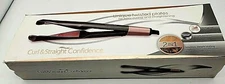 Curl and Straight Confidence - 2 in 1 Professional Hair Straightener and Curler