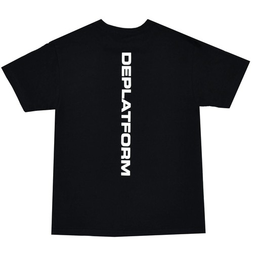 Brandneu Herren Quasi Drop-Out T-Shirt schwarz - Bild 2 von 2