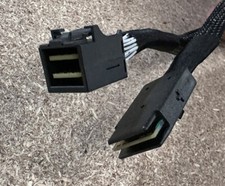 2x Mini SAS HD Adapter Cable SFF-8643 to SFF-8087 Server SAS CABLE 0.75M