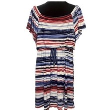 Red White & Blue Nine West Dress Size 8