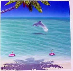 Dolphin Birthday Card ''Barefoot Beach'' - BDS36318