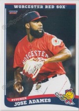 2021 Worcester Red Sox Jose Adames RC Rookie Boston