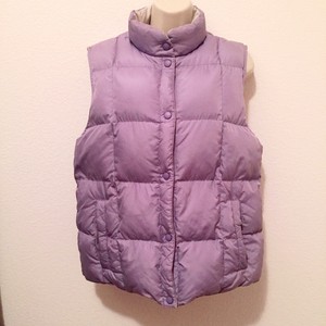 lands end goose down vest
