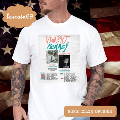 Violent Femmes 2025 Tour Music T-shirt Print Front T40927