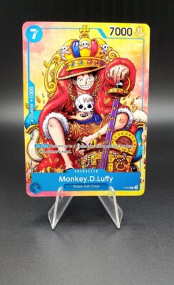 One Piece Monkey.D.Luffy Sealed Promo Card P-043 - (x1 Sealed Card