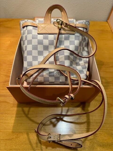 Louis Vuitton Damier Azur Sperone Backpack - Neutrals Backpacks, Handbags -  LOU797093