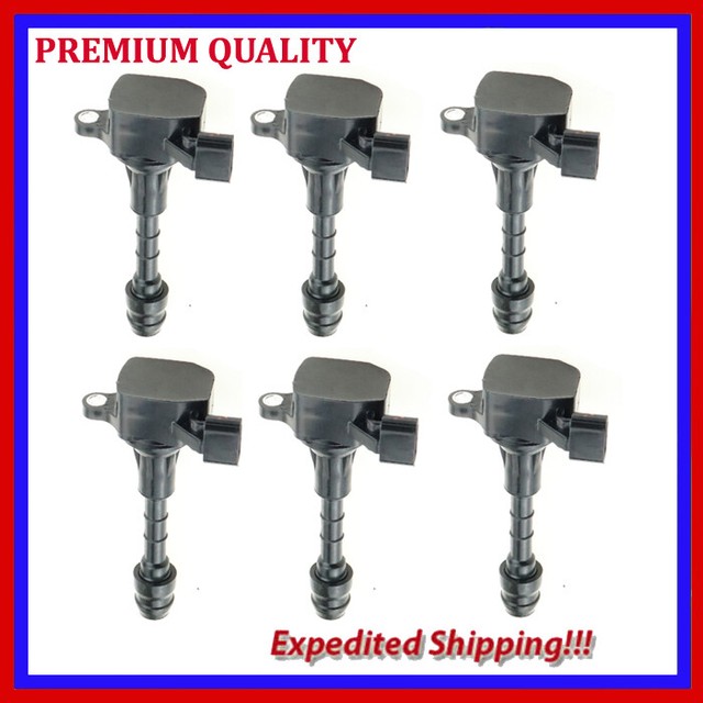 6PC IGNITION COIL JIN353 FOR 2003 2004 2005 2006 2007 INFINITI G35 3.5L