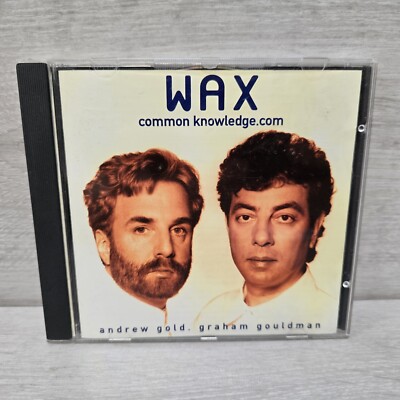 Wax - Common Knowledge.com CD The Lost Album Scarce Andrew Gold Graham Gouldman