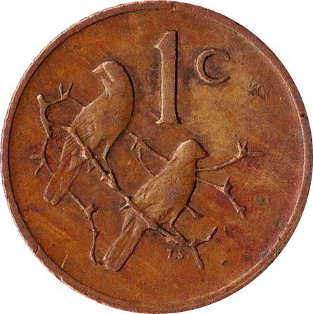 South Africa 1 Cent Coin | Nicolaas J. Diederichs | KM98 South Africa 1 Cent Coin | Nicolaas J. Diederichs | KM98