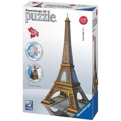 Puzzle 3D Ravensburger Tour Eiffel 12556 Da 10 anni