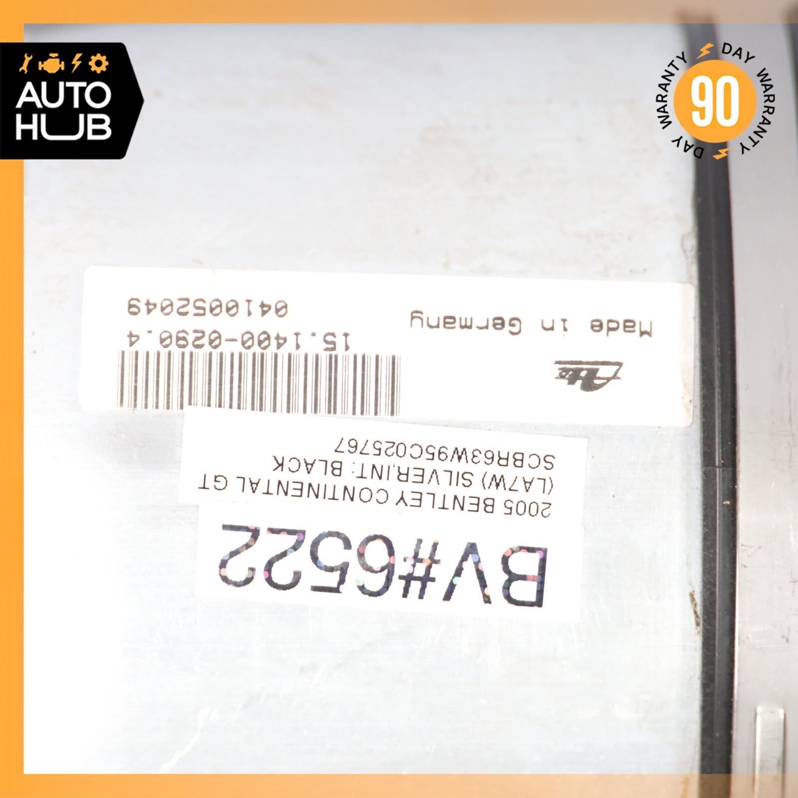 03-10 Bentley Continental GT Rear Right Air Ride Air Shock Strut OEM 92k