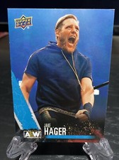 V33) 2021 Upper Deck AEW All Elite Wrestling First Edition Jake Hager