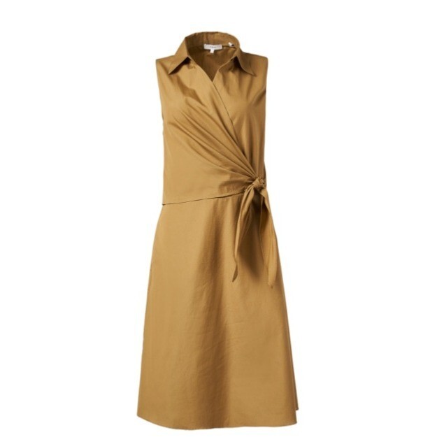 vince brown dress MORANA DRESS main image 1