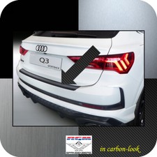 Exklusiv RGM Ladekantenschutz Carbon-Look für Audi Q3 Sportback SUV ab 07.2019-