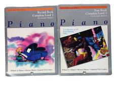 Alfred's Basic Piano Library Lot of 2 Recital Book  Fun Book Learning Music