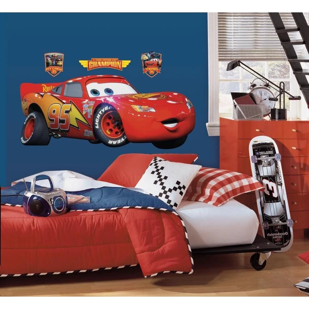 Disney Wall Sticker Decoration Cars McQueen 65x85cm