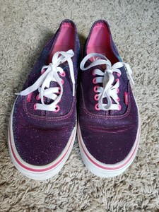 pink and purple vans shoes
