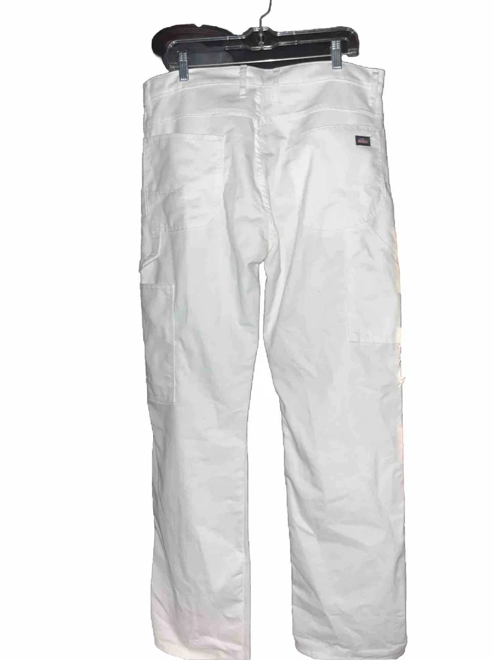 Брюки мужские Dickies 36x34 белые расслабленные мешковатые крой художник гранж - Изображение 4 из 4