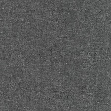 Robert Kaufman Essex Yarn Dye Fabric- Charcoal Linen/ Cotton Blend- Machine Wash