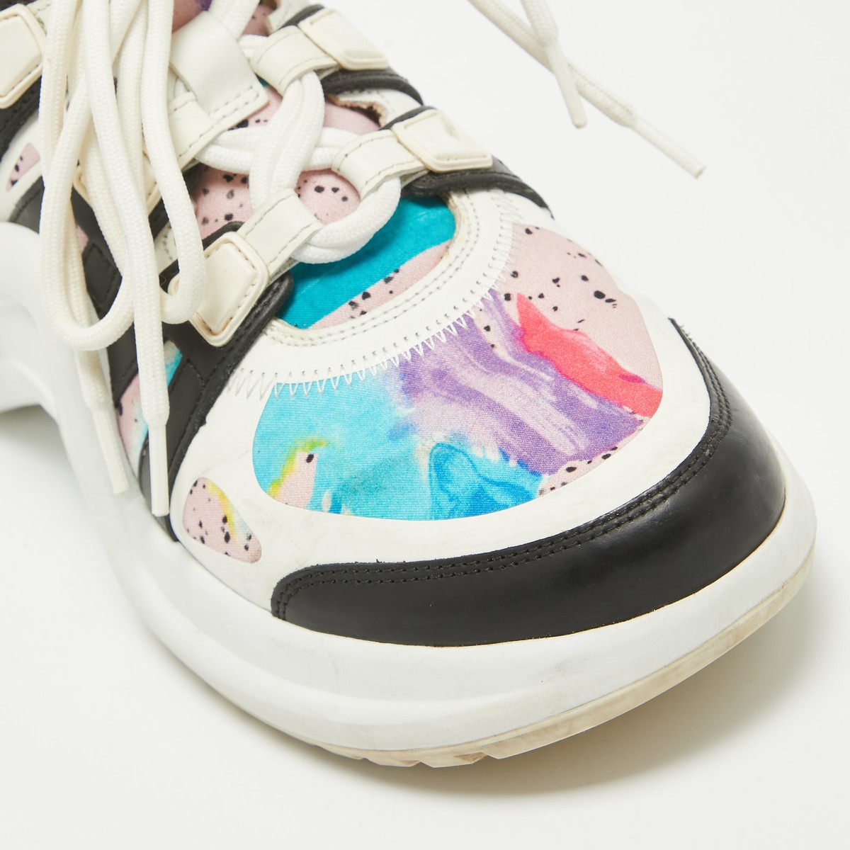 Louis Vuitton Multicolor Fabric and Leather Archlight High Louis Vuitton Multicolor Fabric and Leather Archlight High