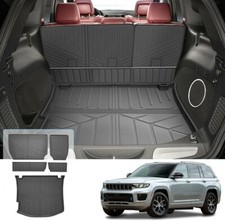 Cargo Mat Rear Backrest Mats For Jeep Grand Cherokee 2011-2021 Tpe Anti-slip