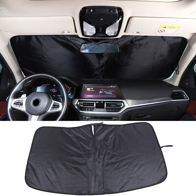Front Windshield Sunshade UV Block Visor Cover For BMW 3 4 Series i3 i4 2020+