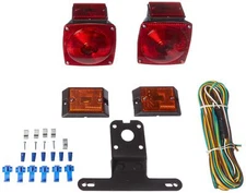 MAXXHAUL 70094 12V Trailer Light Kit for Trailers Under 80"