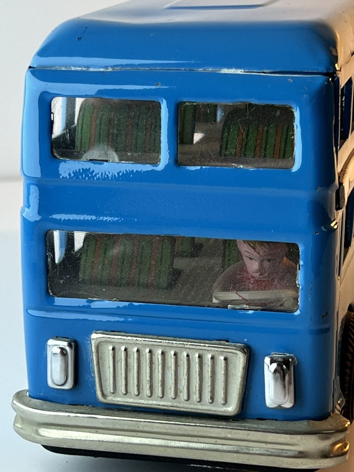 Blue metal Friction Coach Vintage toy eBay